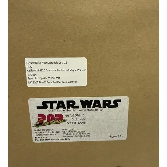 Star Wars THE MANDALORIAN THE CHILD BABY YODA LENTICULAR ILLUSION PRINT